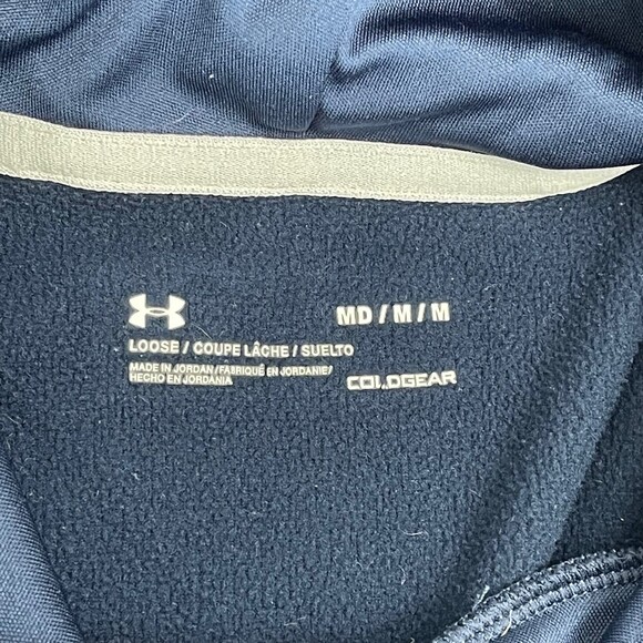 Under Armour Armour Fleece Big Logo Hoodie for Men. Size M. - Picture 3 of 7